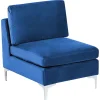 Velvet 1-Seat Section Blue Evja