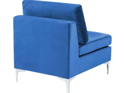 Velvet 1-Seat Section Blue Evja