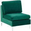 Velvet 1-Seat Section Green Evja