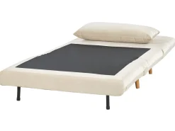 Velvet Sofa Bed Cream Setten
