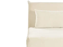 Velvet Sofa Bed Cream Setten