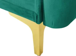 Velvet Sofa Bed Green Lucan