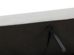 Velvet Sofa Bed Light Grey Vimmerby