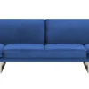 Velvet Sofa Bed Navy Blue York