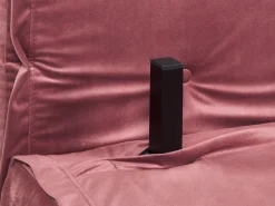Velvet Sofa Bed Pink Vestfold