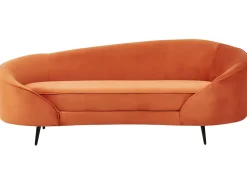 Velvet Sofa Orange Savar