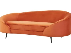 Velvet Sofa Orange Savar