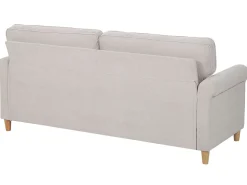 Velvet Sofa Set Beige Ronneby