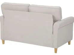 Velvet Sofa Set Beige Ronneby
