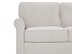 Velvet Sofa Set Beige Ronneby