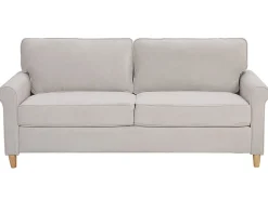 Velvet Sofa Set Beige Ronneby