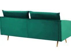 Velvet Sofa Set Emerald Green Maura