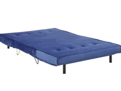 Velvet Sofa Set Navy Blue Vestfold