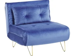 Velvet Sofa Set Navy Blue Vestfold
