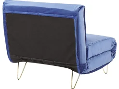 Velvet Sofa Set Navy Blue Vestfold
