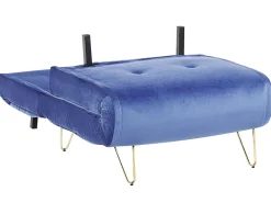Velvet Sofa Set Navy Blue Vestfold