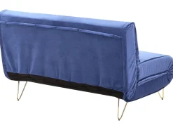 Velvet Sofa Set Navy Blue Vestfold