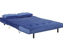 Velvet Sofa Set Navy Blue Vestfold