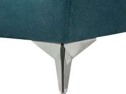 Velvet Sofa Set Teal Blue Gaula