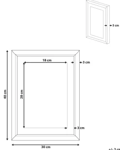 Wandbild Rosa Tiermotiv 30 X 40 Cm Balala