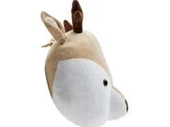 Wanddekoration Beige Tierkopf Hirsch 23 X 30 Cm Bambi