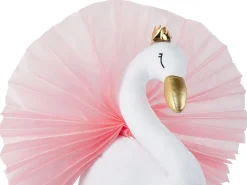 Wanddekoration Kuscheltierkopf Schwan Weis Odetta