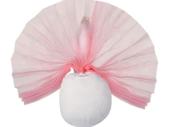 Wanddekoration Kuscheltierkopf Schwan Weis Odetta