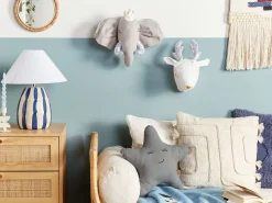 Wanddekoration Kuscheltierkopf Reh Weis Suzy
