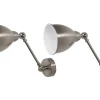 Wandleuchte Silber 2Er Set Glockenform Mississippi M
