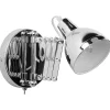 Wandleuchte Silber Glockenform Harrington