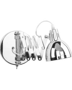Wandleuchte Silber Glockenform Harrington