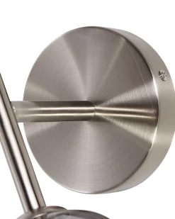 Wandleuchte Silber Stahl Ramis