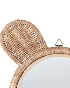 Wandspiegel Rattan Naturlich Barenform 20 Cm Ashanti