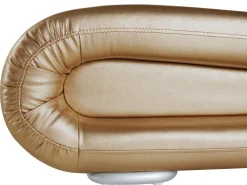 Wasserbett Leder Gold 180 X 200 Cm Avignon