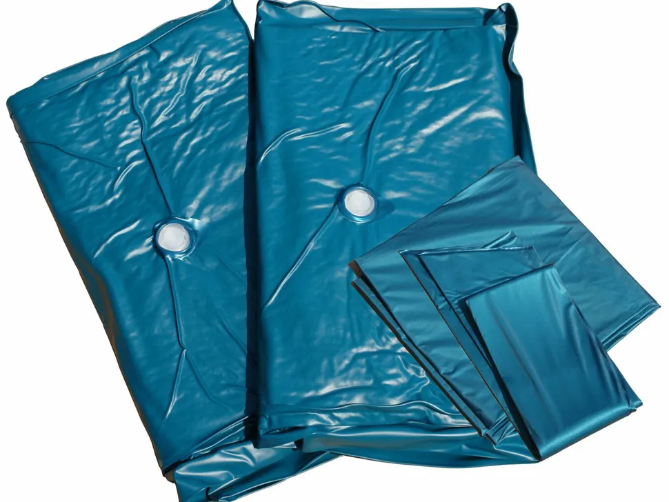 Wasserbett Leder Gold 180 X 200 Cm Avignon