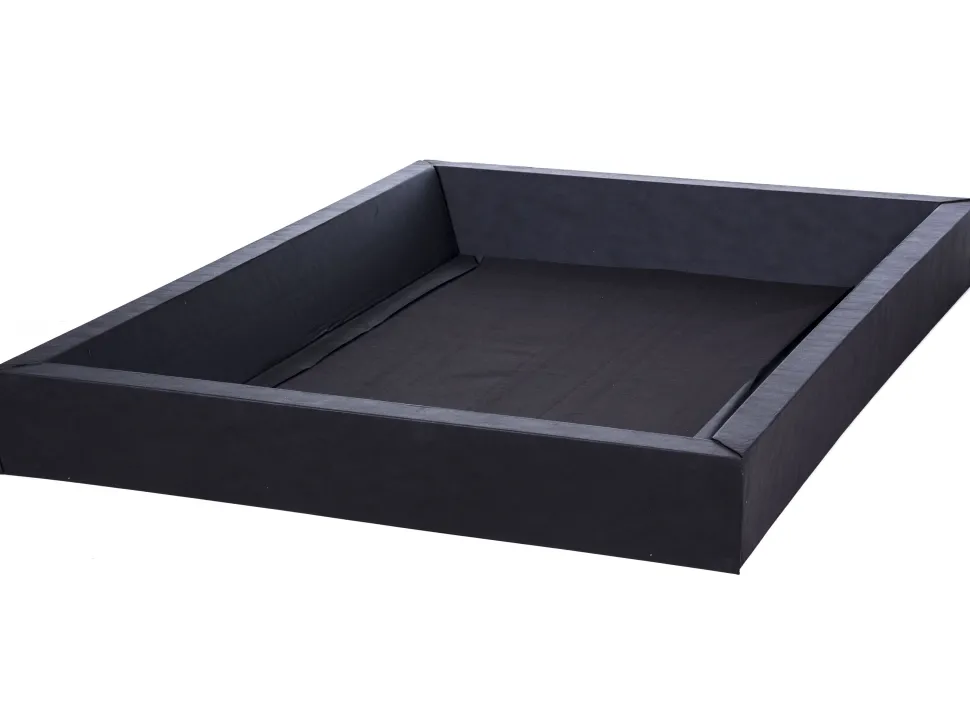 Wasserbett Leder Gold 180 X 200 Cm Avignon