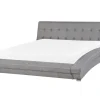 Wasserbett Polsterbezug Grau 180 X 200 Cm Lille