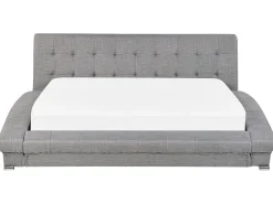Wasserbett Polsterbezug Grau 180 X 200 Cm Lille