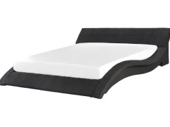 Wasserbett Polsterbezug Schwarz 180 X 200 Cm Vichy