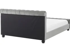 Wasserbett Samtstoff Hellgrau 180 X 200 Cm Avallon
