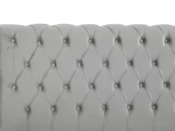 Wasserbett Samtstoff Hellgrau 180 X 200 Cm Avallon