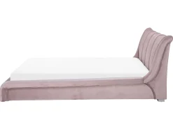 Wasserbett Samtstoff Rosa 160 X 200 Cm Nantes
