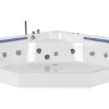 Whirlpool Badewanne Eckmodell Mit Led 211 X 150 Cm Caceres