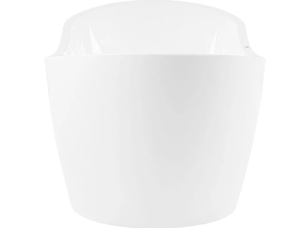 Whirlpool Badewanne Freistehend Weis Oval Mit Led 180 X 85 Cm Antigua