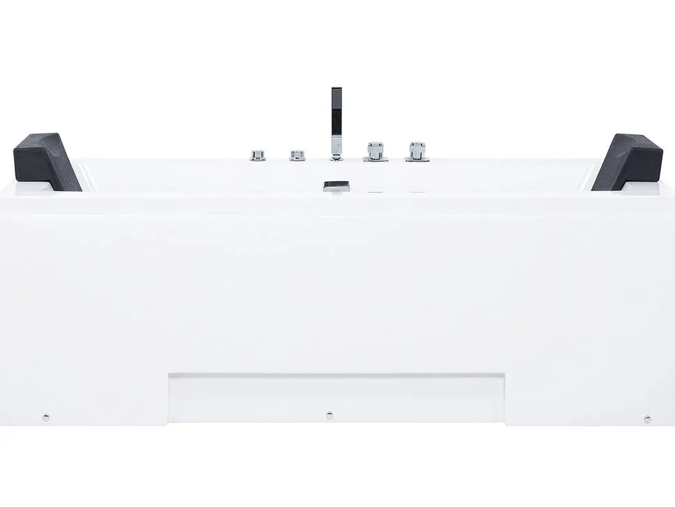 Whirlpool Badewanne Mit Led Weis Rechteckig 170 X 75 Cm Galley
