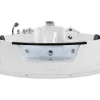 Whirlpool Badewanne Weis Eckmodell Mit Led 214 X 155 Cm Martinica
