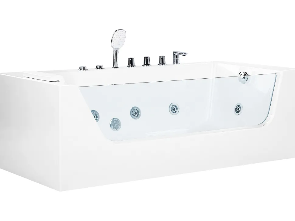 Whirlpool Badewanne Weis Eckmodell 170 X 80 Cm Links Puquio