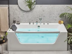 Whirlpool Badewanne Weis Rechteckig 170 X 80 Cm Manta