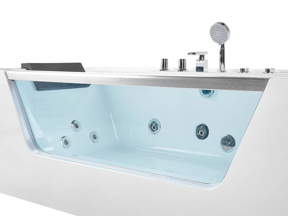 Whirlpool Badewanne Weis Rechteckig 170 X 80 Cm Manta