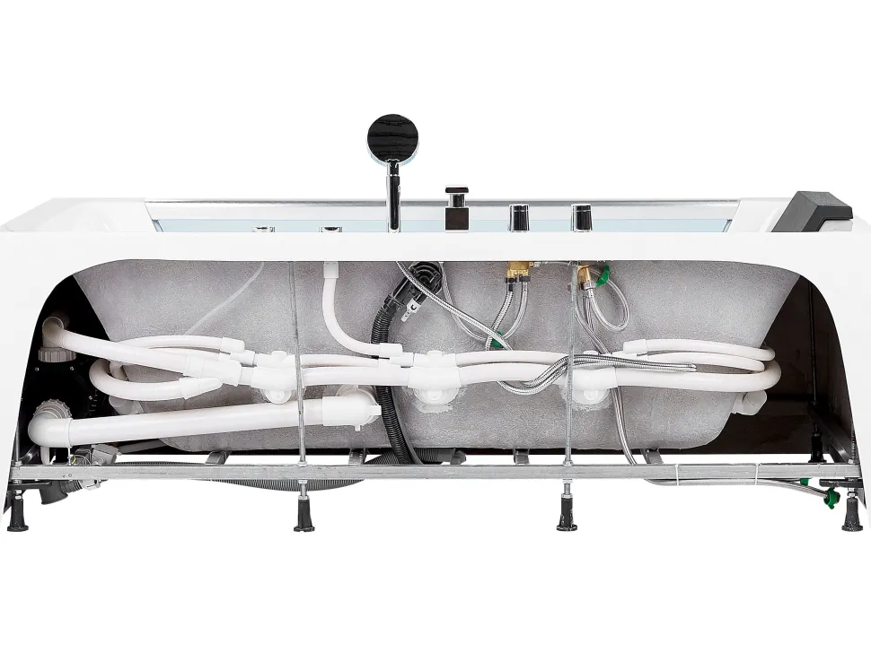 Whirlpool Badewanne Weis Rechteckig 170 X 80 Cm Manta